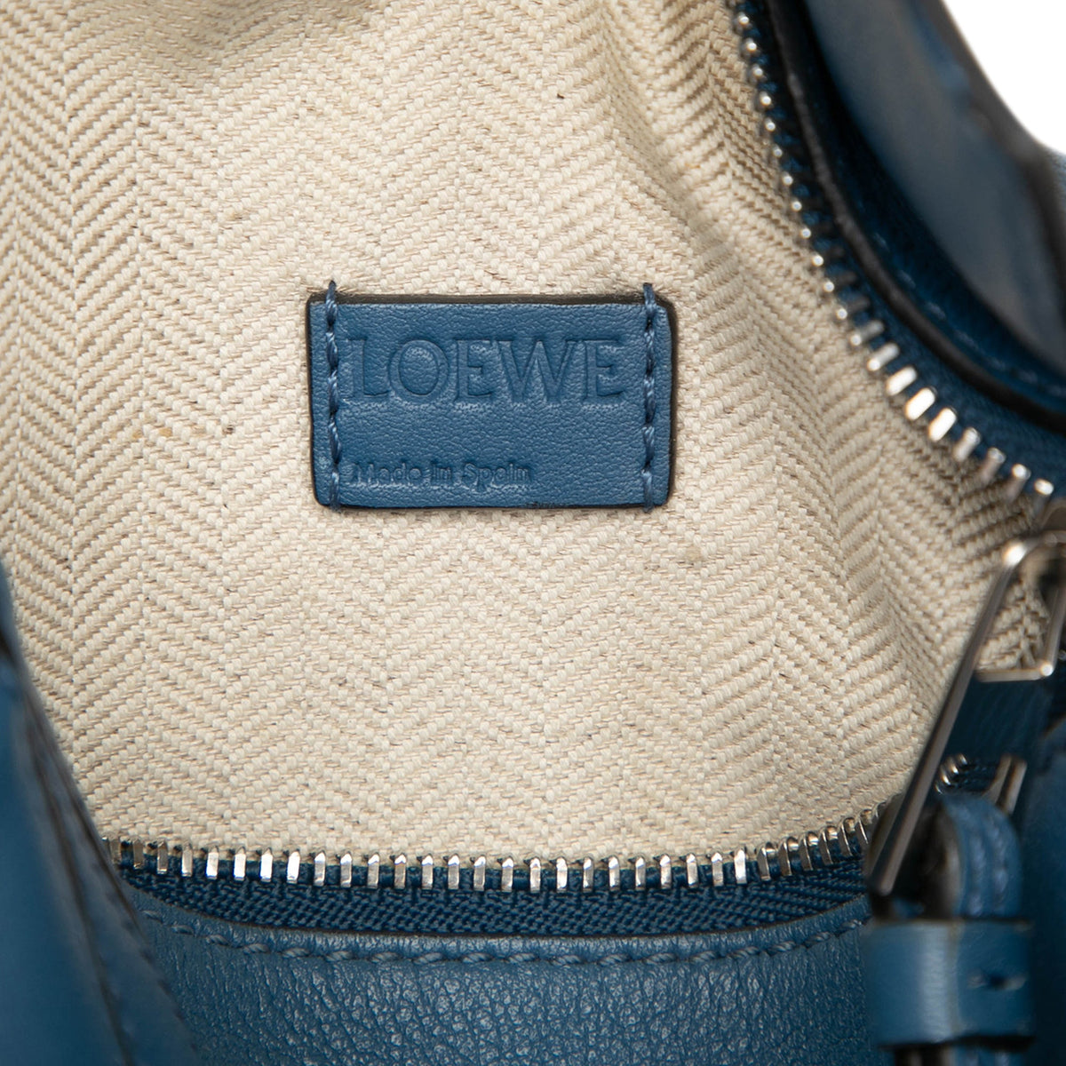 LOEWE Mini Calfskin Puzzle Satchel