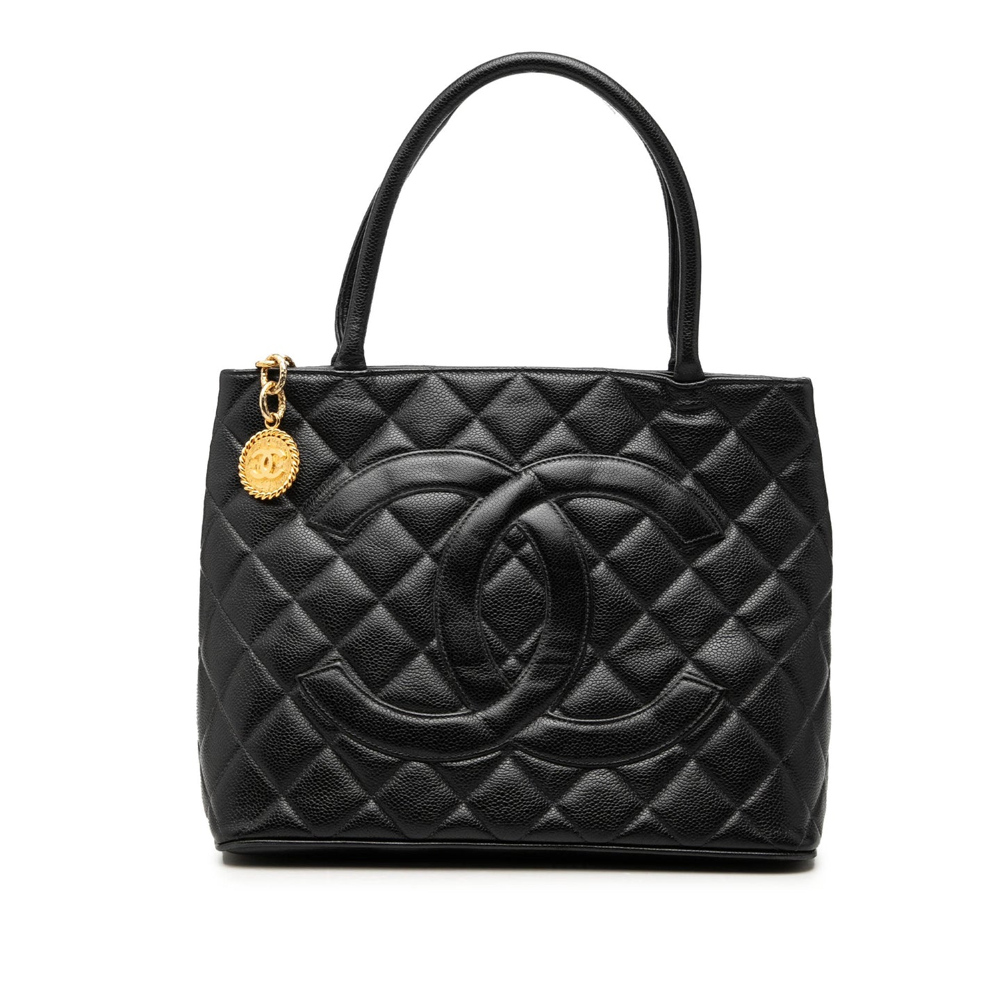 Chanel Caviar Medallion Tote