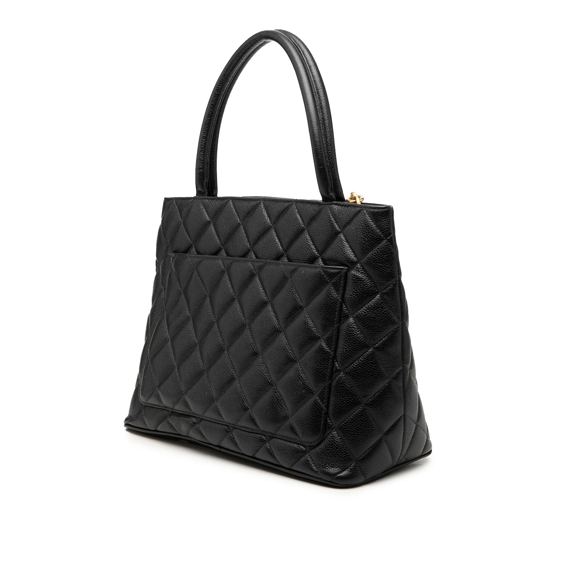 Chanel Caviar Medallion Tote