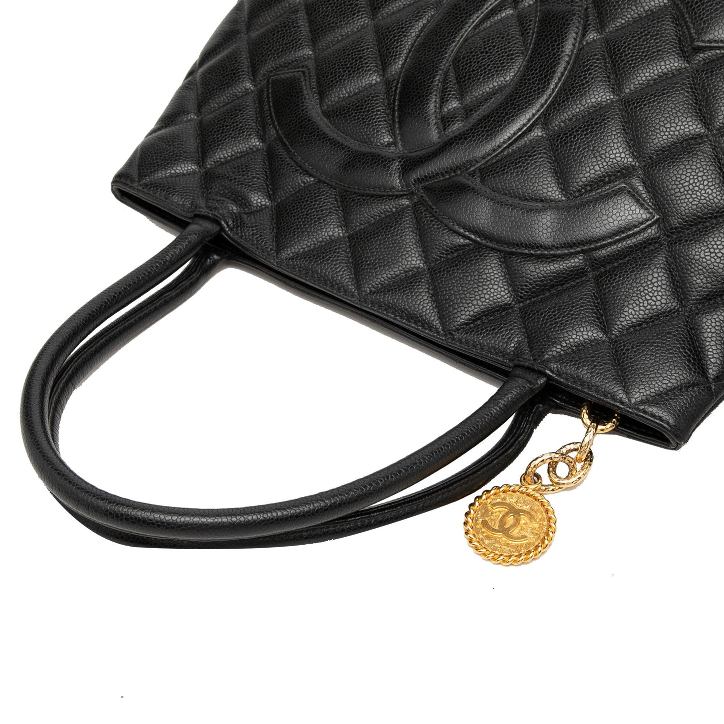 Chanel Caviar Medallion Tote