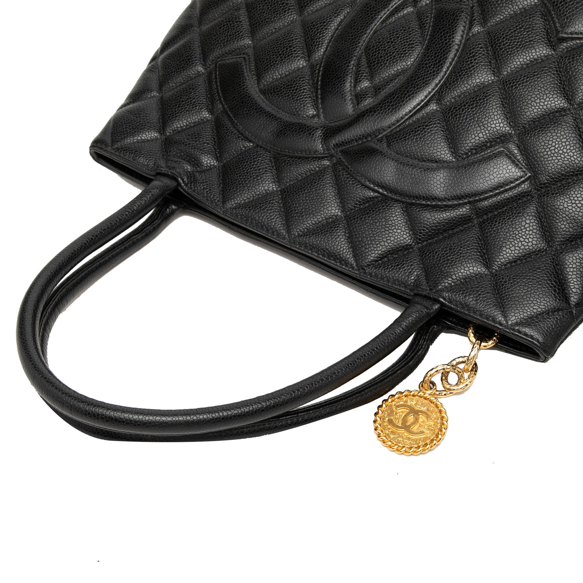 Chanel Caviar Medallion Tote