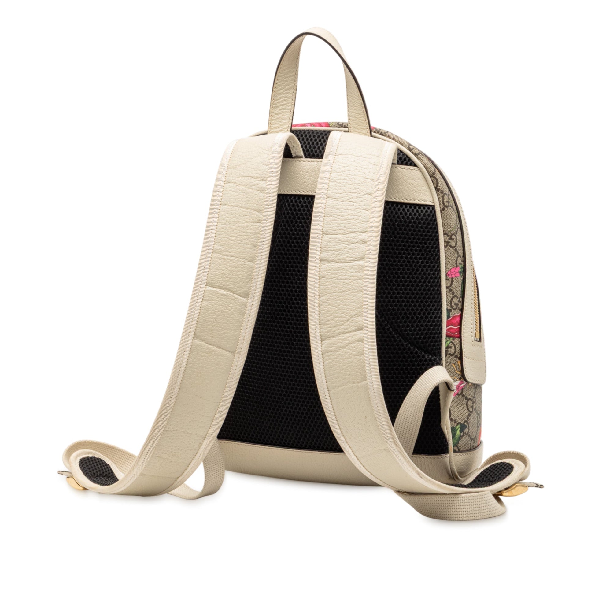 Gucci Small GG Supreme Flora Ophidia Backpack