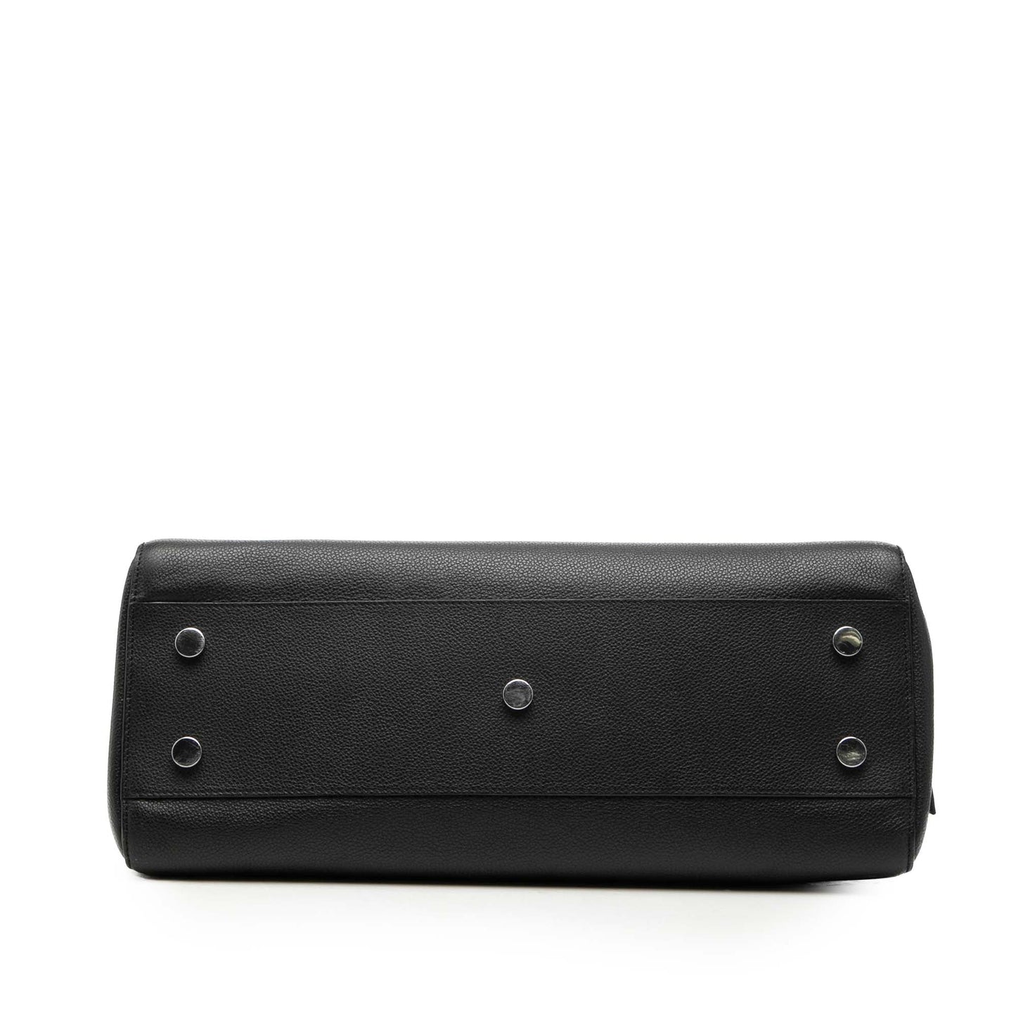 Medium Grained Calfskin Cabas Rive Gauche Satchel