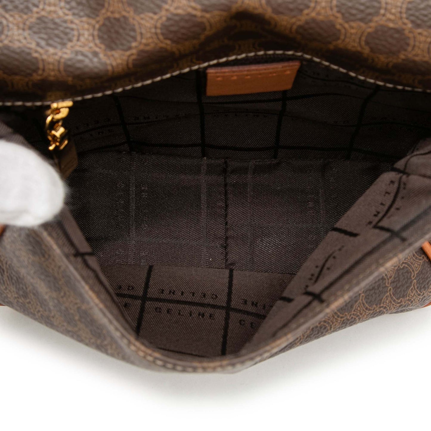 Celine Macadam Coated Canvas Crossbody