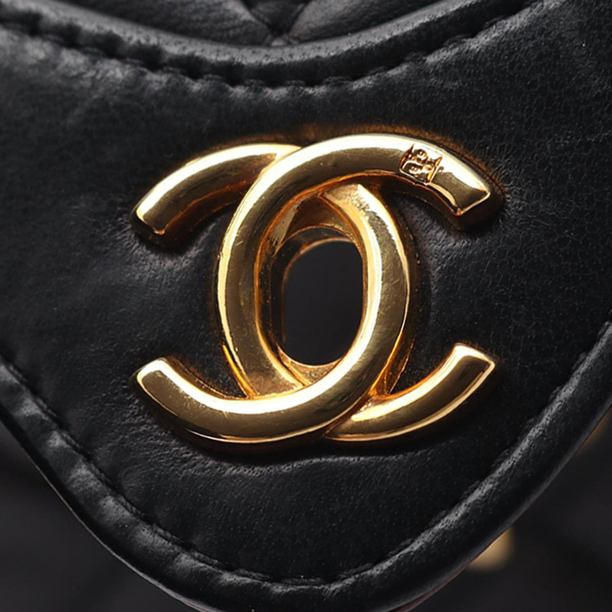 Chanel CC Quilted Lambskin Turnlock Single Flap