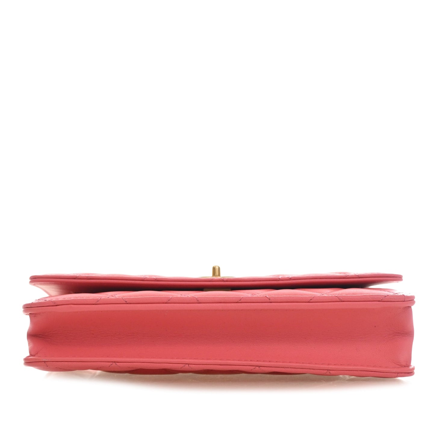 Chanel CC Quilted Lambskin Pearl Crush Wallet On Chain