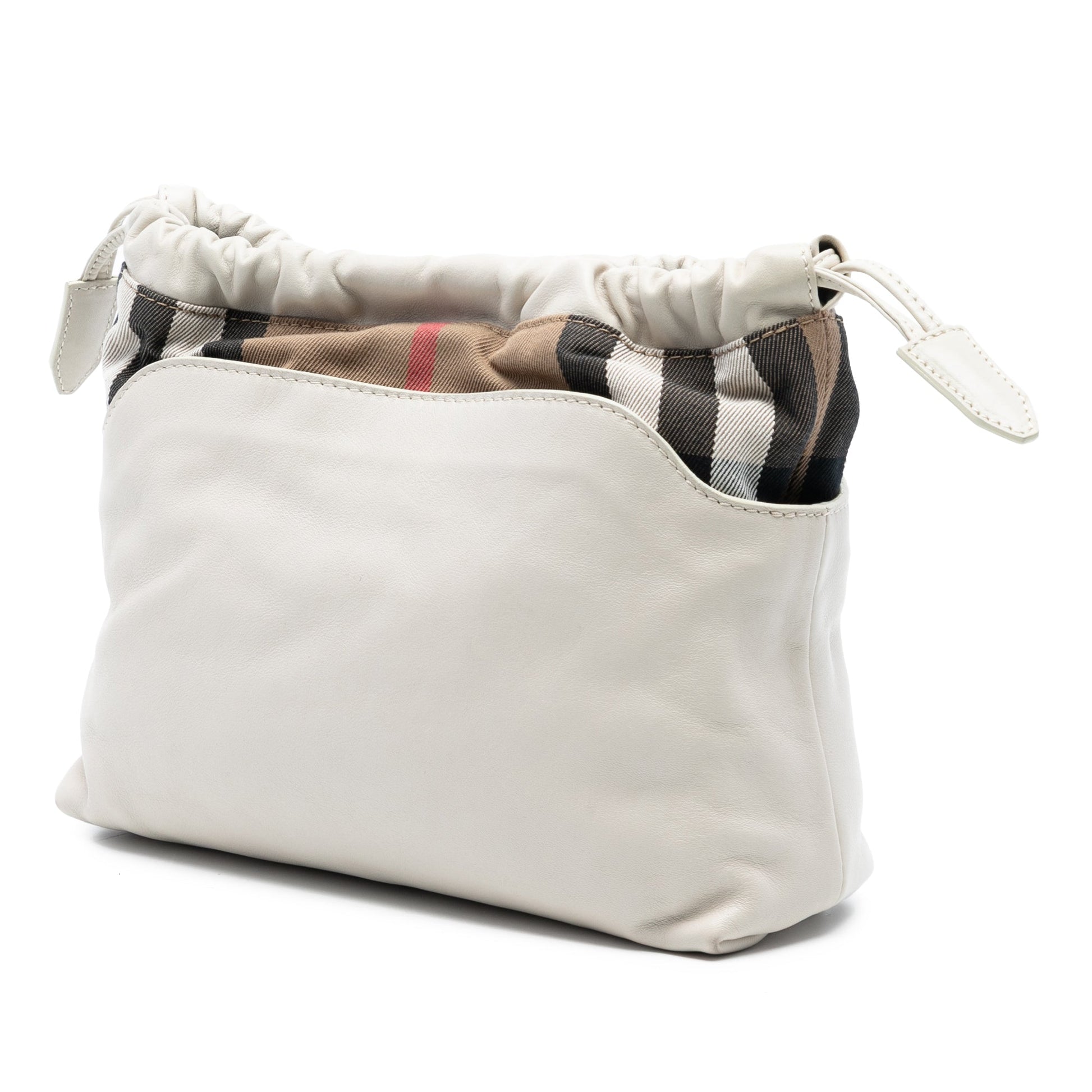 Burberry House Check Canvas and Calfskin Little Crush Crossbody