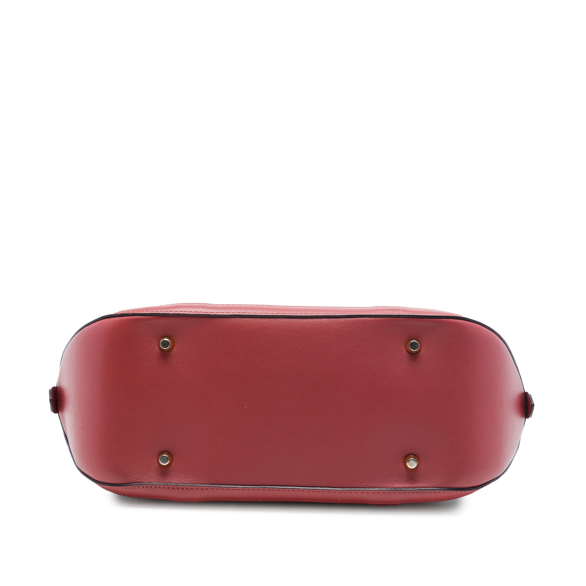 Burberry Small Haymarket Check Nylon Orchard Bowling Bag