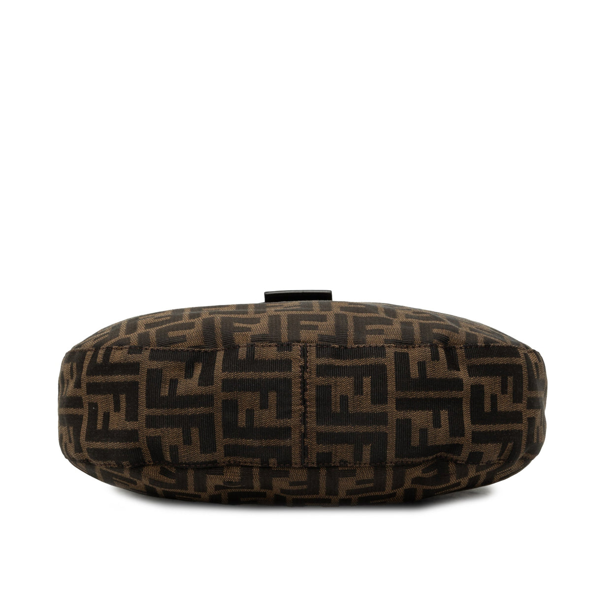 Fendi Zucca Canvas Shoulder Bag — Brown