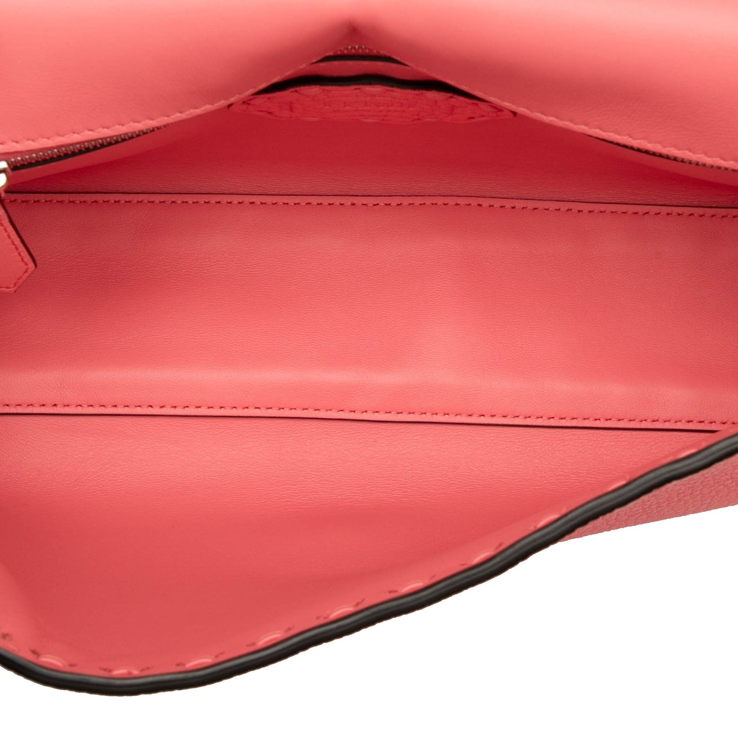 Fendi Leather Selleria Baguette Satchel