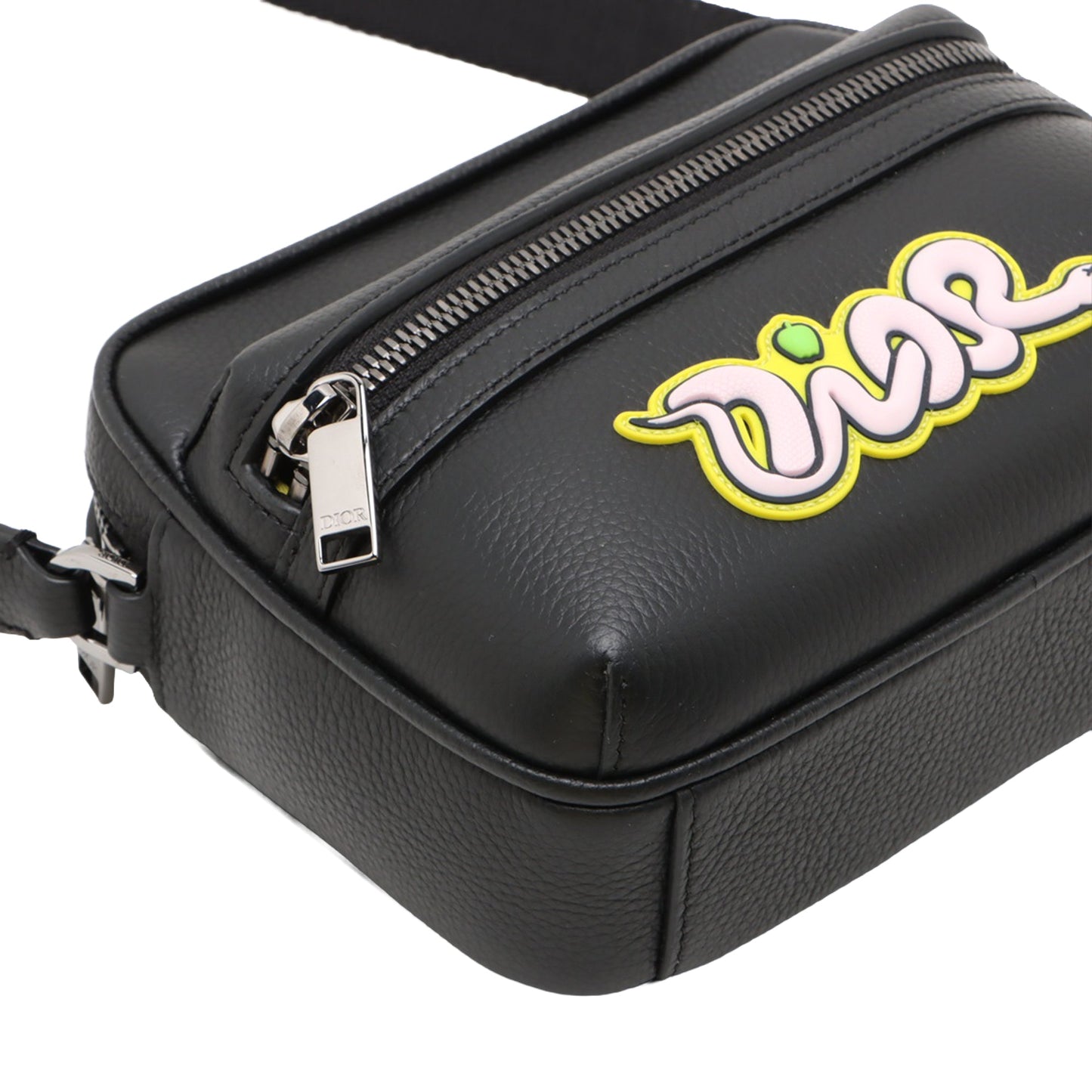Dior KAWS Leather Rider 2.0 Crossbody