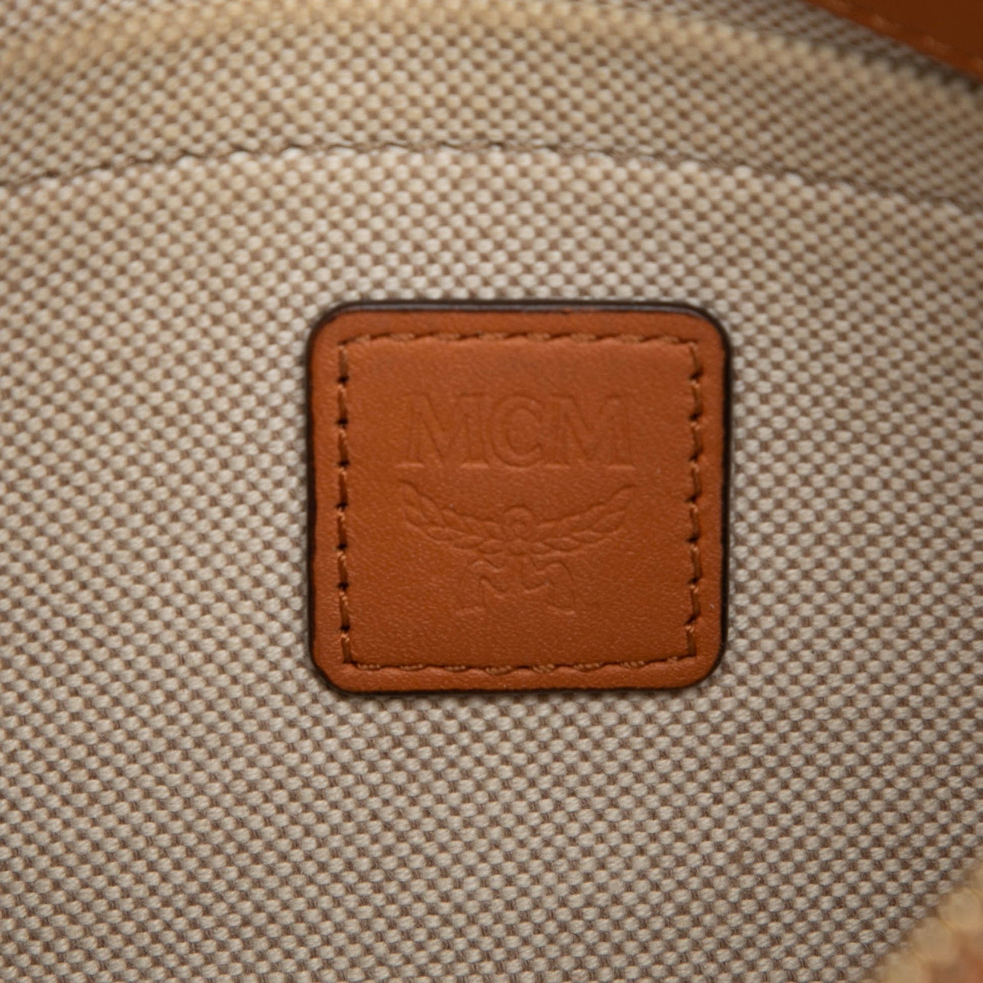 MCM Mini Visetos Coated Canvas Delmy Chain Satchel