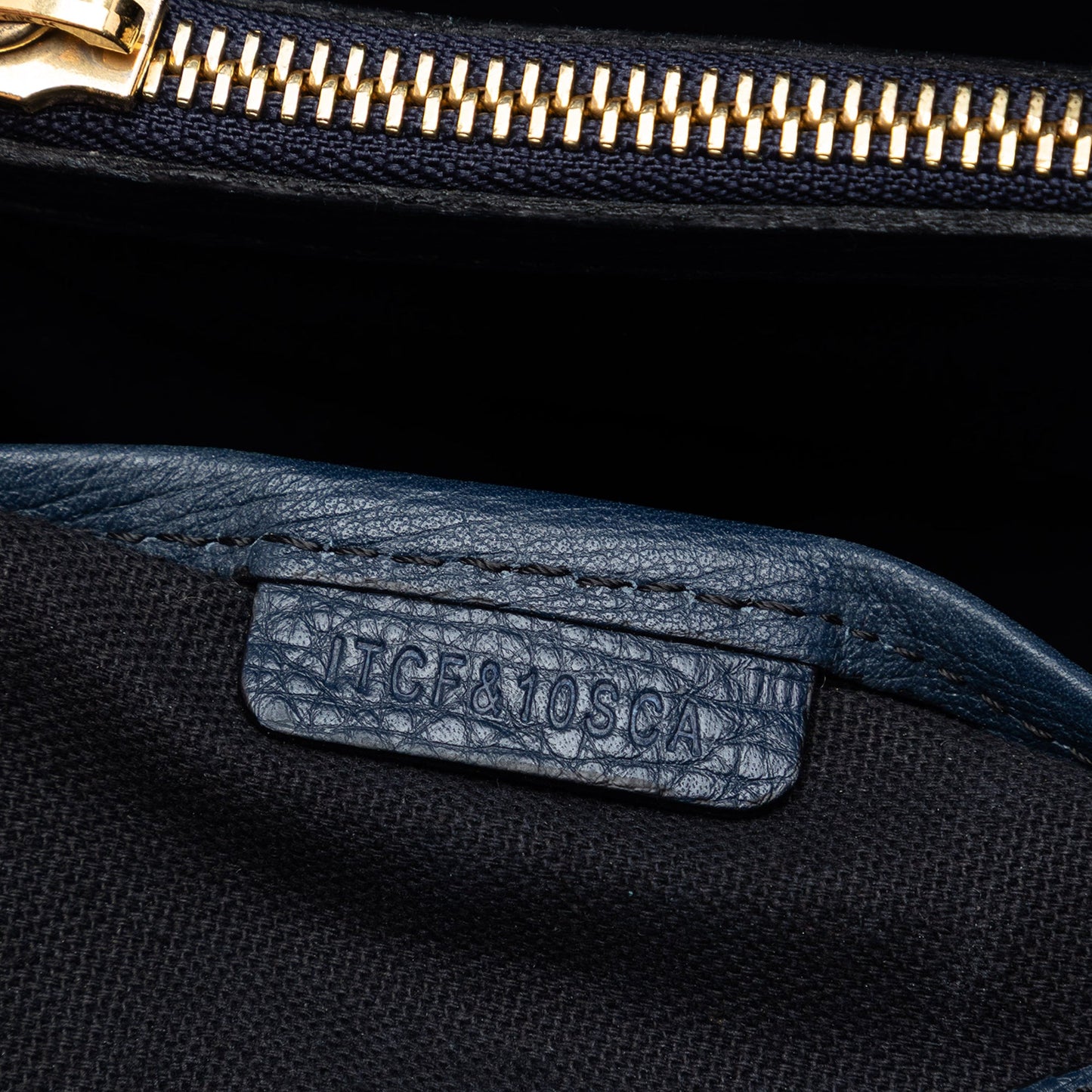 Burberry Medium Leather and House Check Banner Satchel