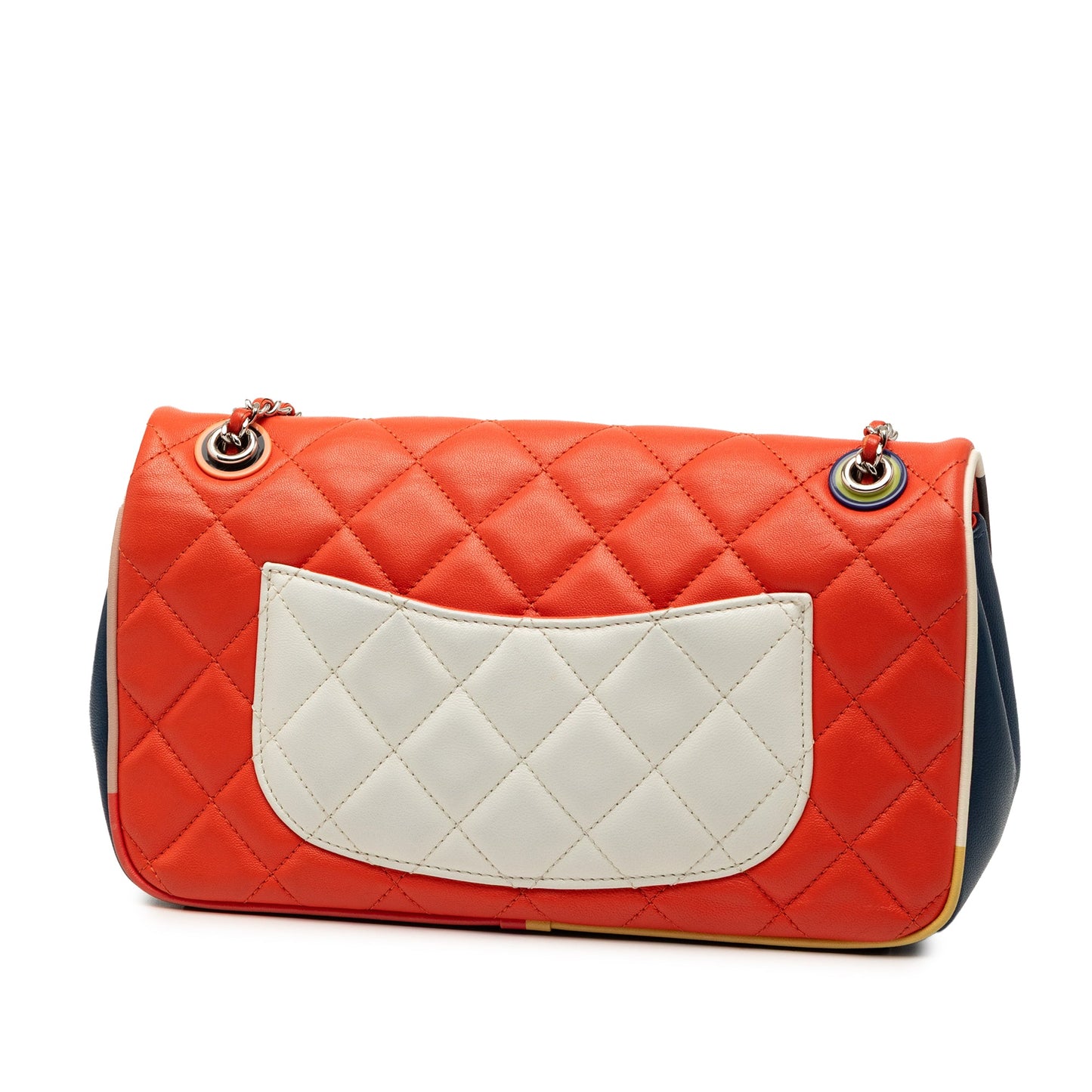Chanel Medium Quilted Lambskin Cuba Color Flap