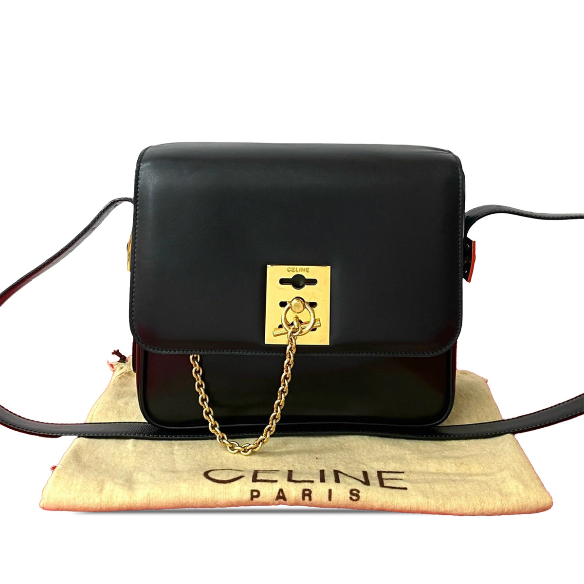 Celine Leather Crossbody