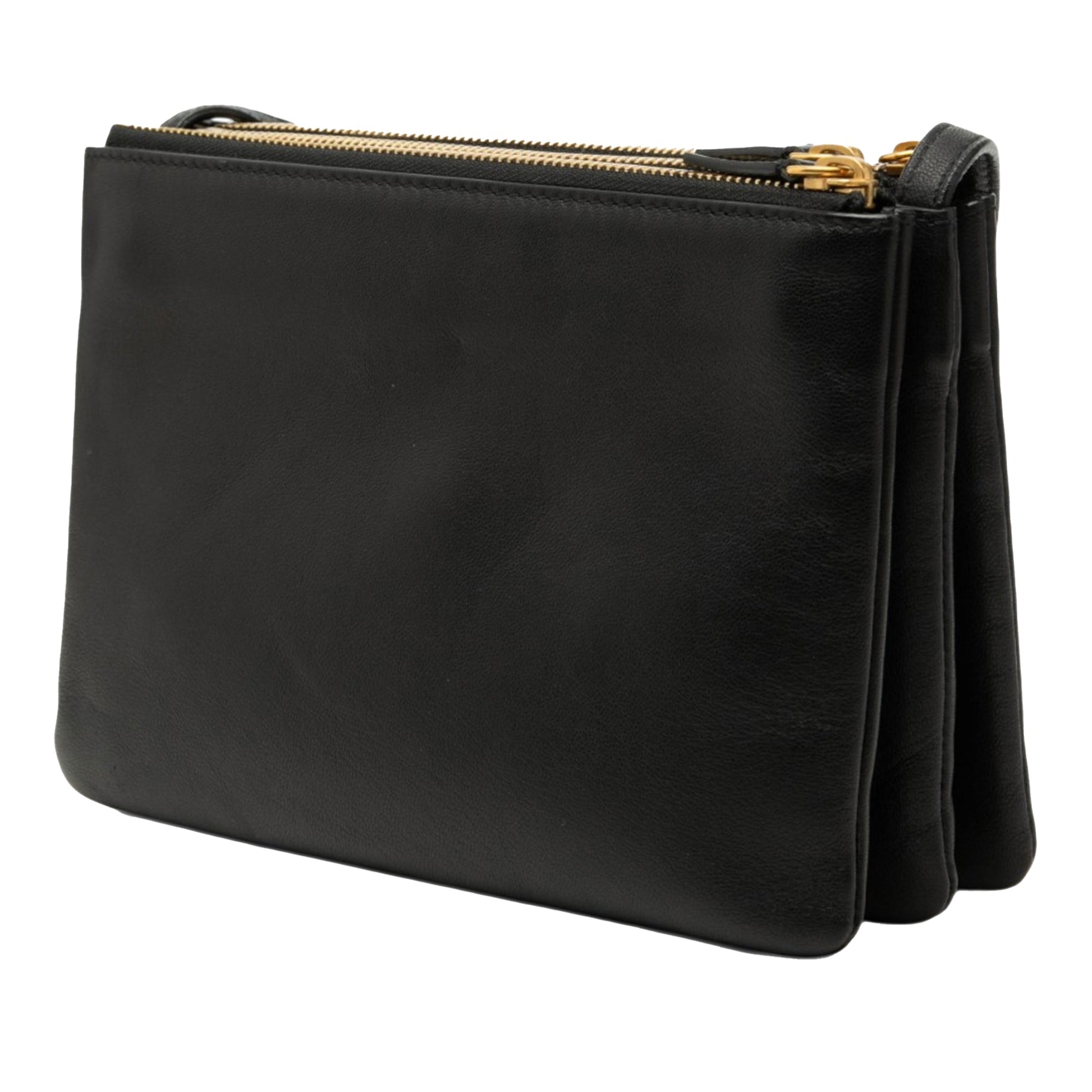 Celine Small Lambskin Trio Crossbody