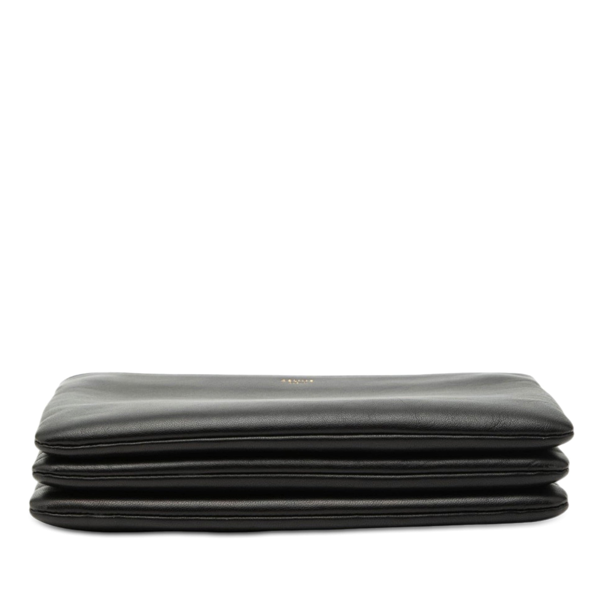 Celine Small Lambskin Trio Crossbody