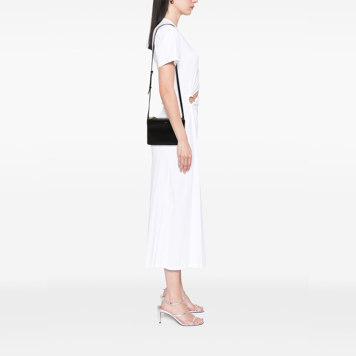 Celine Small Lambskin Trio Crossbody