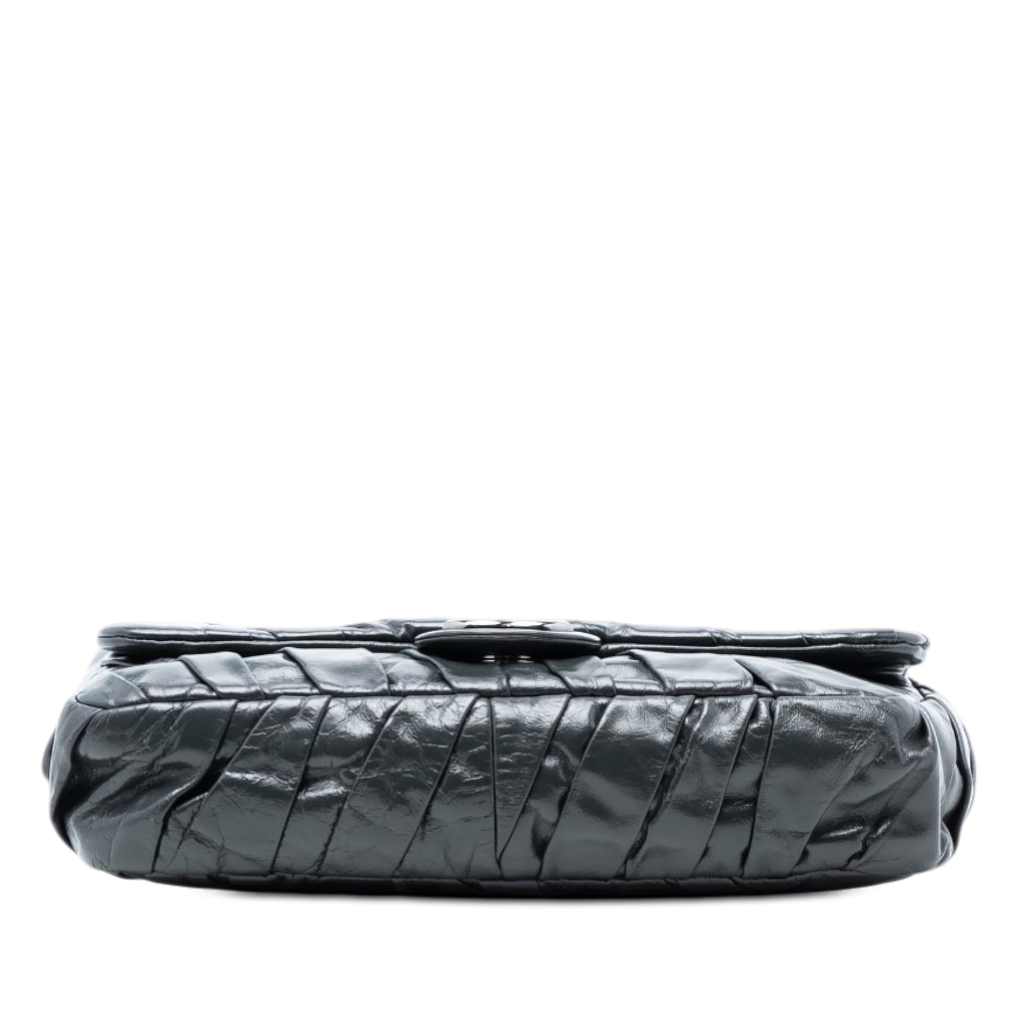 Chanel Medium Glazed Calfskin Twisted Flap