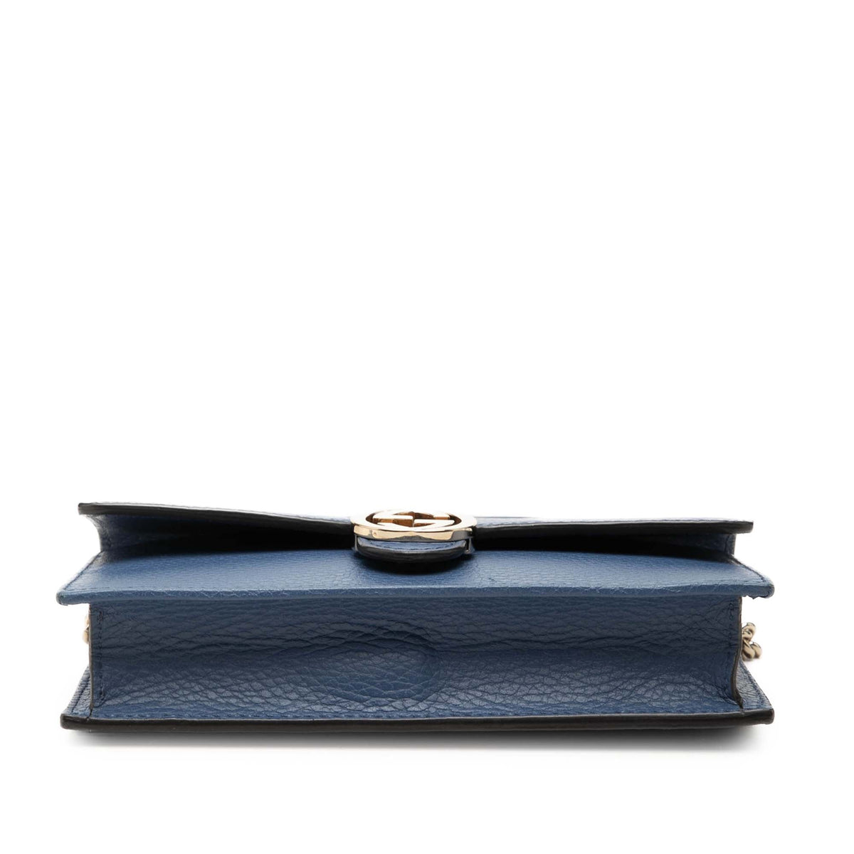 Gucci Dollar Calfskin Interlocking G Wallet on Chain