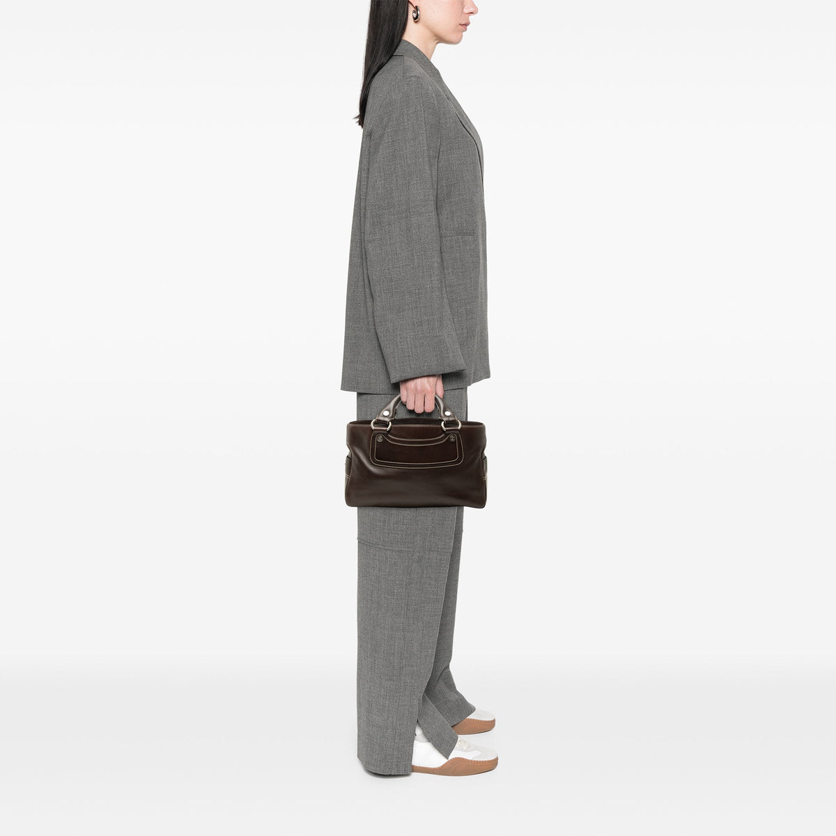 Celine Calfskin Boogie Handbag