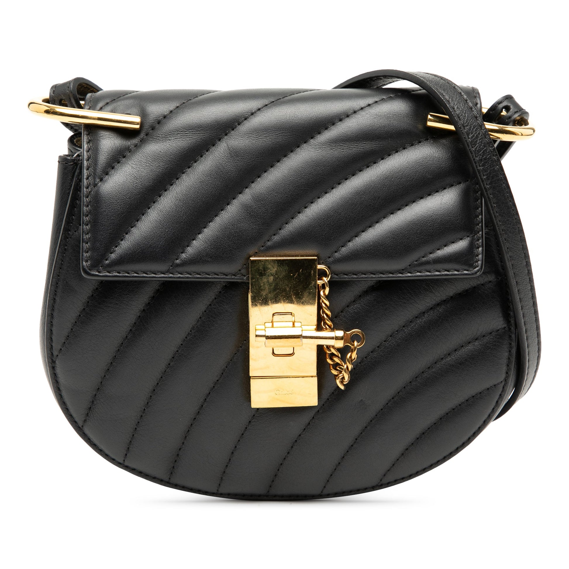 Mini Quilted Leather Drew Bijou Satchel
