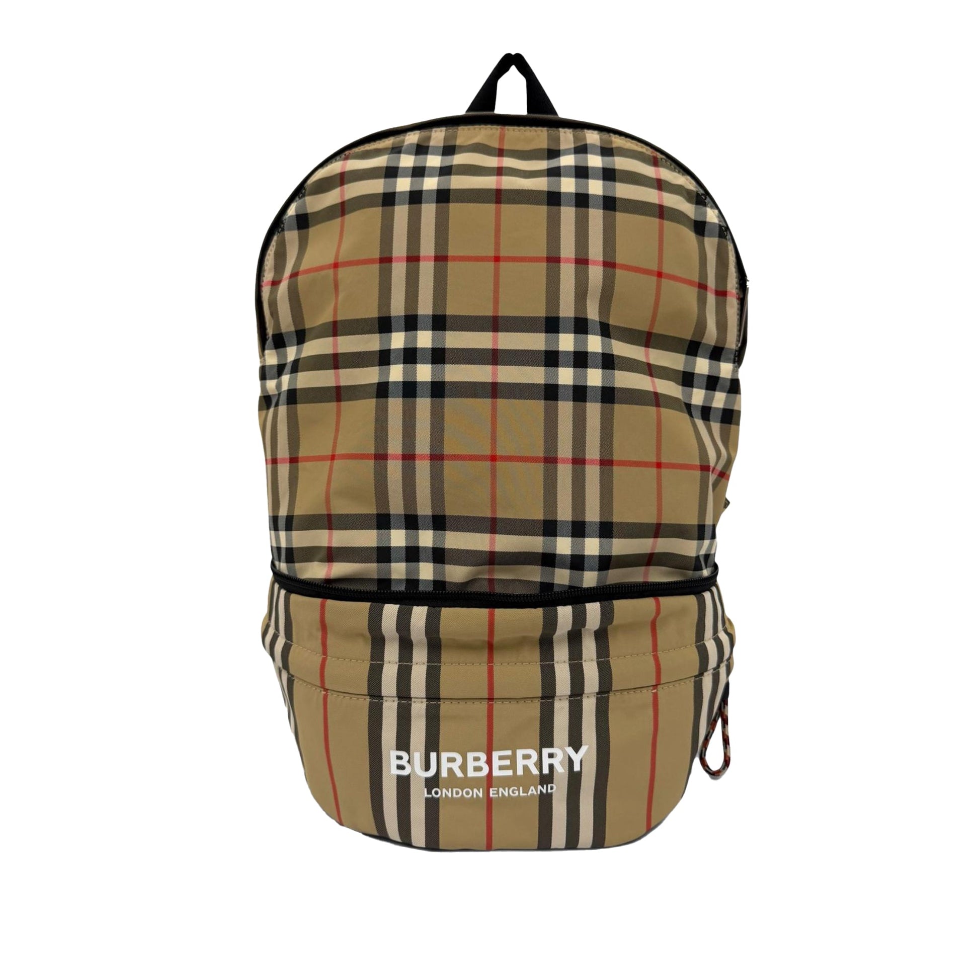 Burberry House Check Nylon Convertible Backpack
