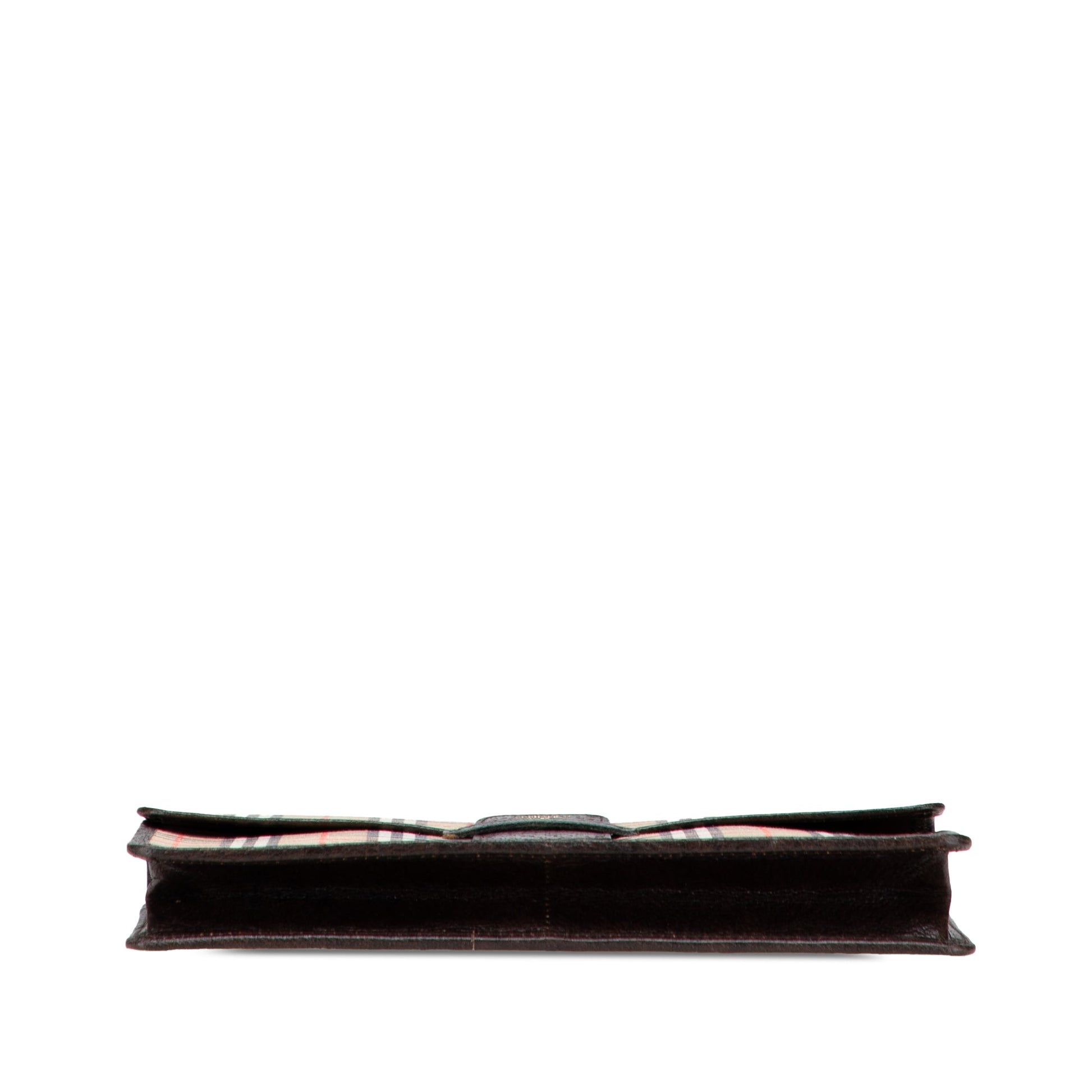 Burberry Haymarket Check Canvas Clutch