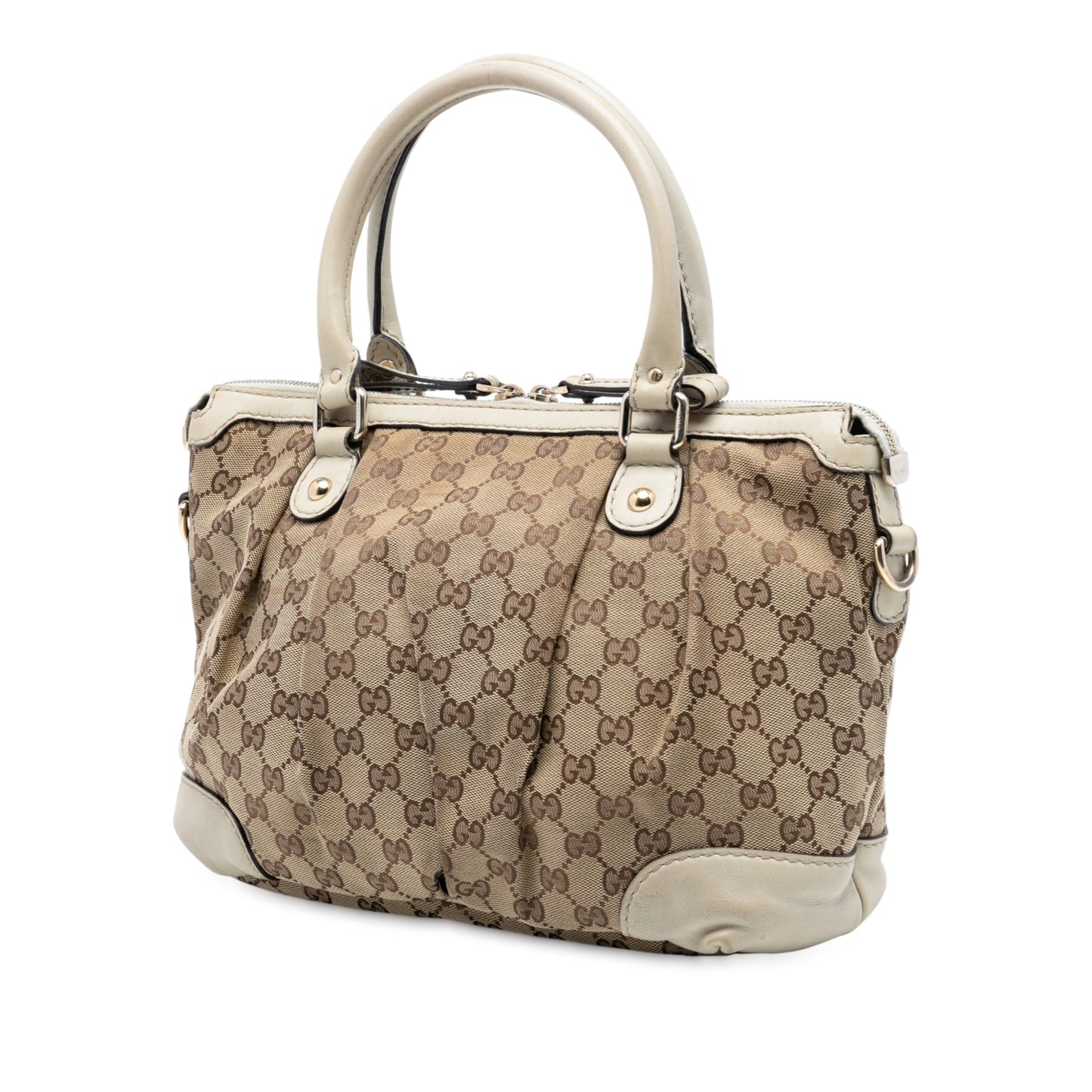 Gucci GG Canvas Sukey Satchel