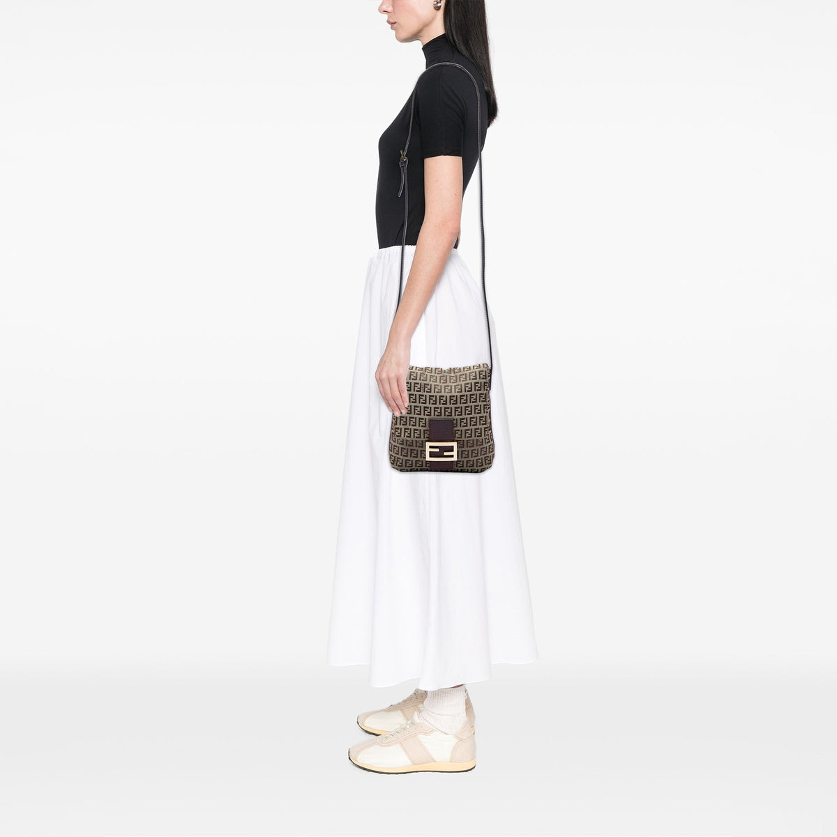 Fendi Zucchino Canvas Crossbody