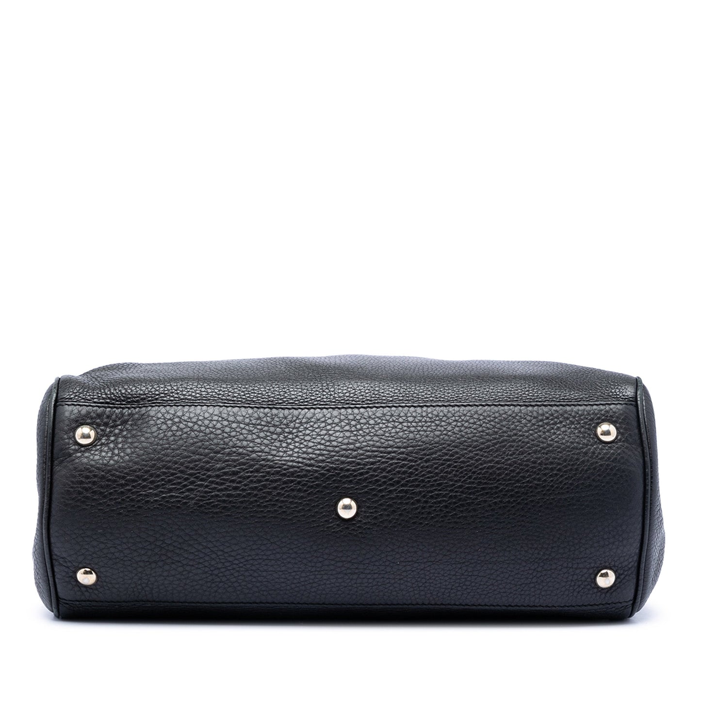 Gucci Medium Calfskin Bamboo Shopper Satchel