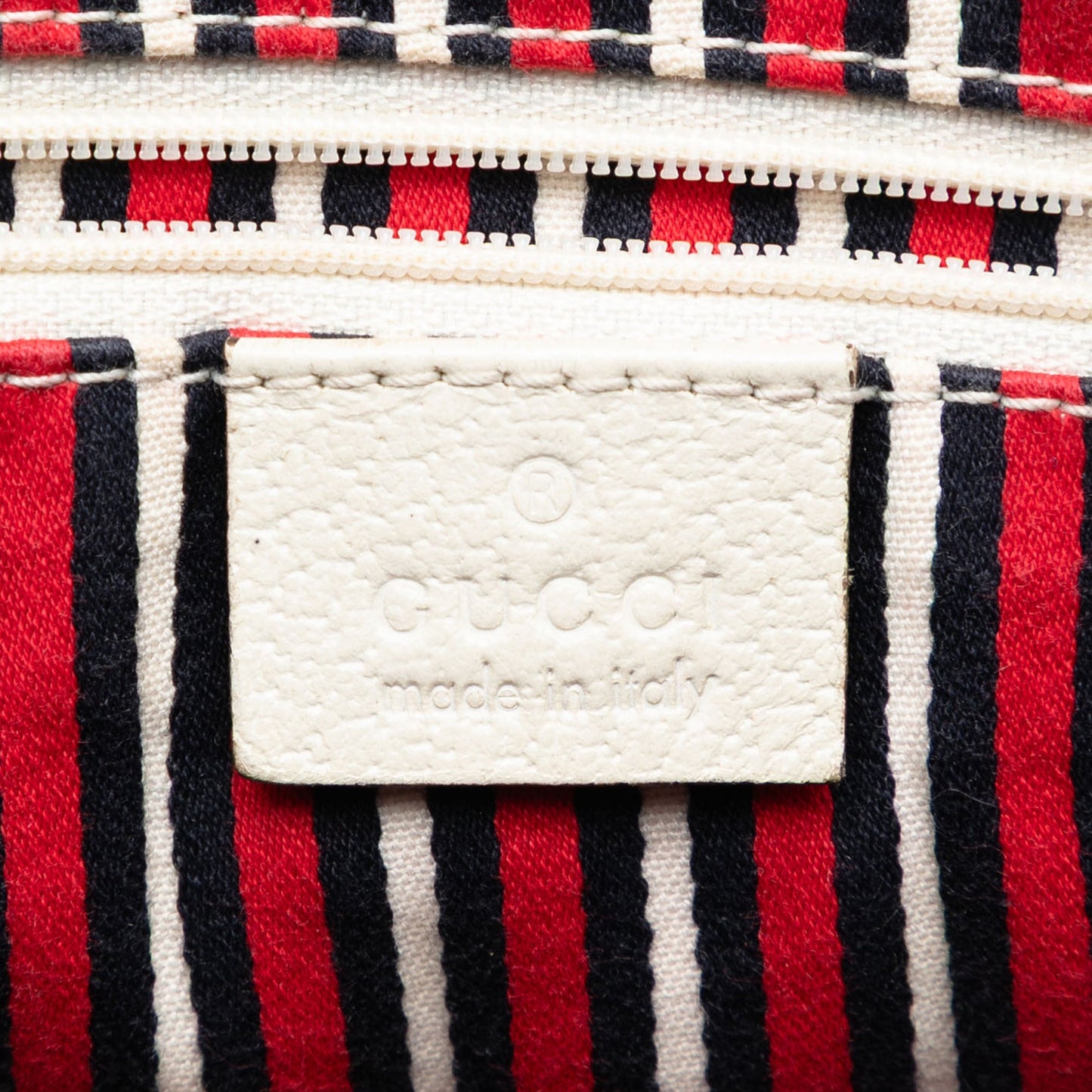 Gucci 85th Anniversary Canvas Logo Abbey D Ring Tote