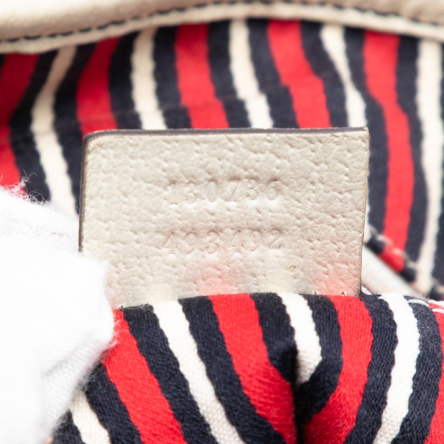 Gucci 85th Anniversary Canvas Logo Abbey D Ring Tote