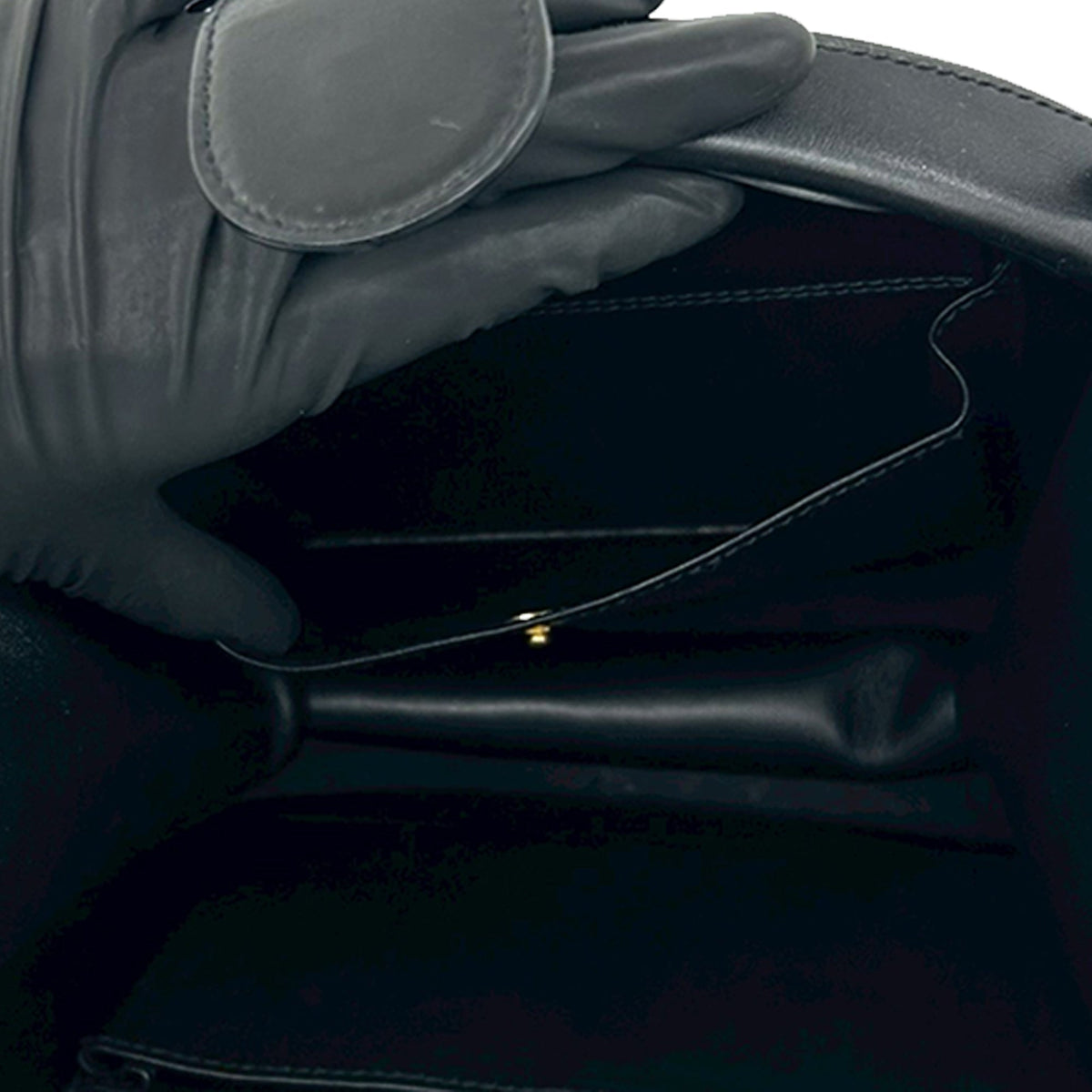 LOEWE Leather Anagram Round Handbag