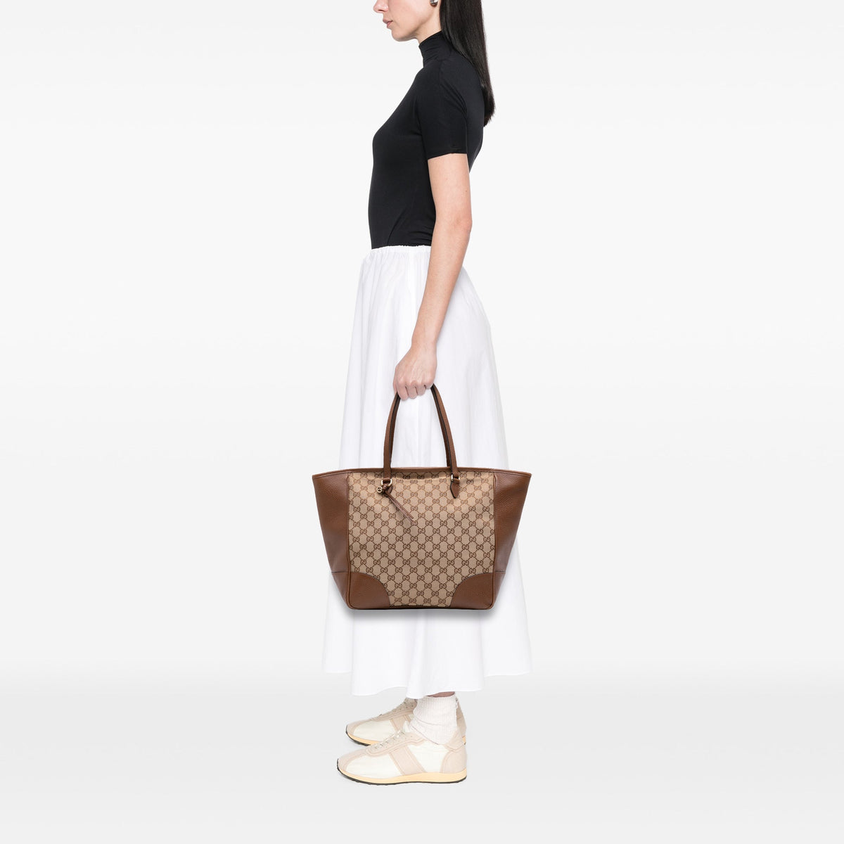 Gucci GG Canvas Bree Zippered Tote