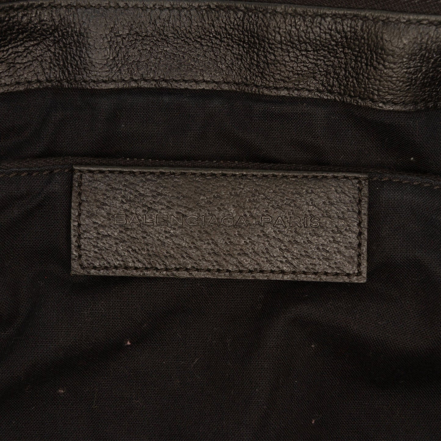 Balenciaga Canvas Lambskin Motocross Classic Work Bag