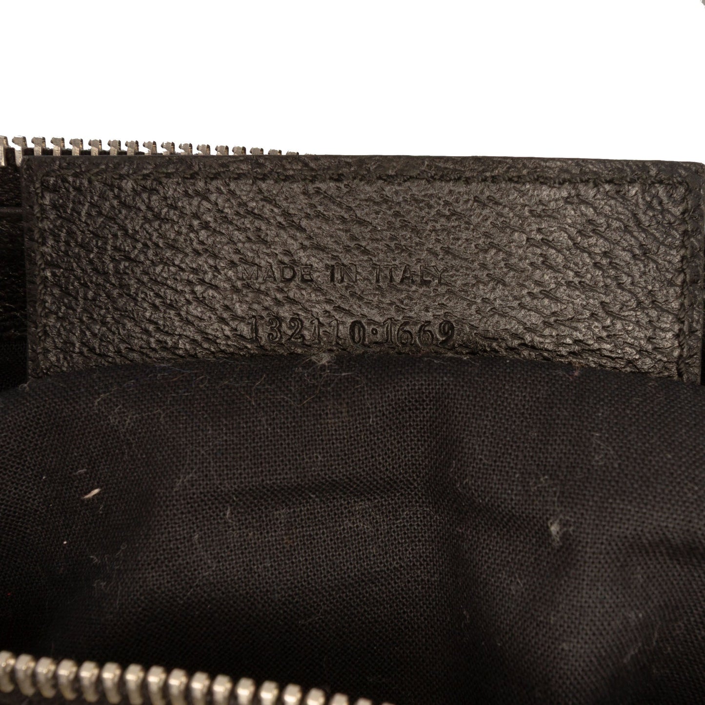 Balenciaga Canvas Lambskin Motocross Classic Work Bag