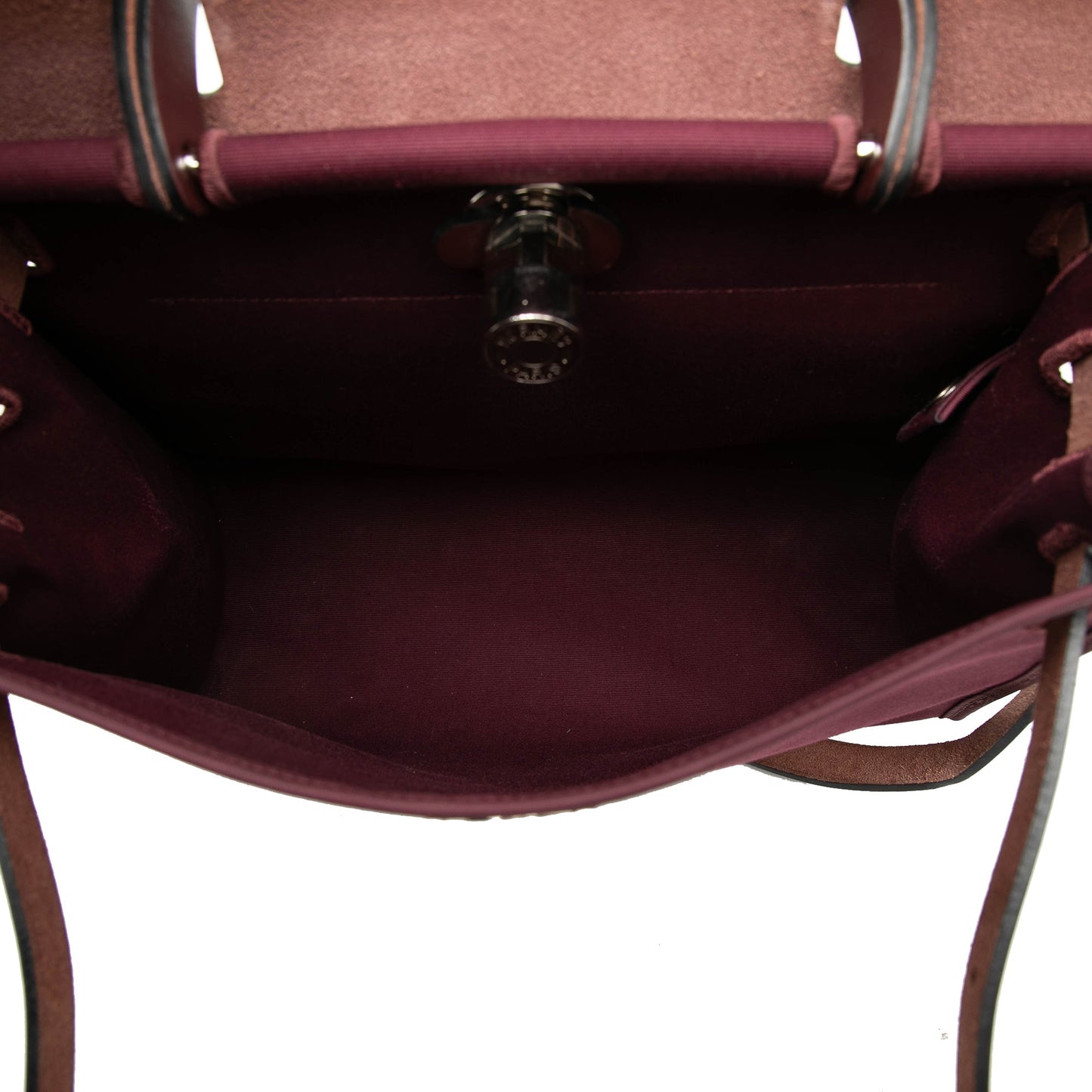 Hermès Military Toile and Vache Hunter Herbag Zip 31