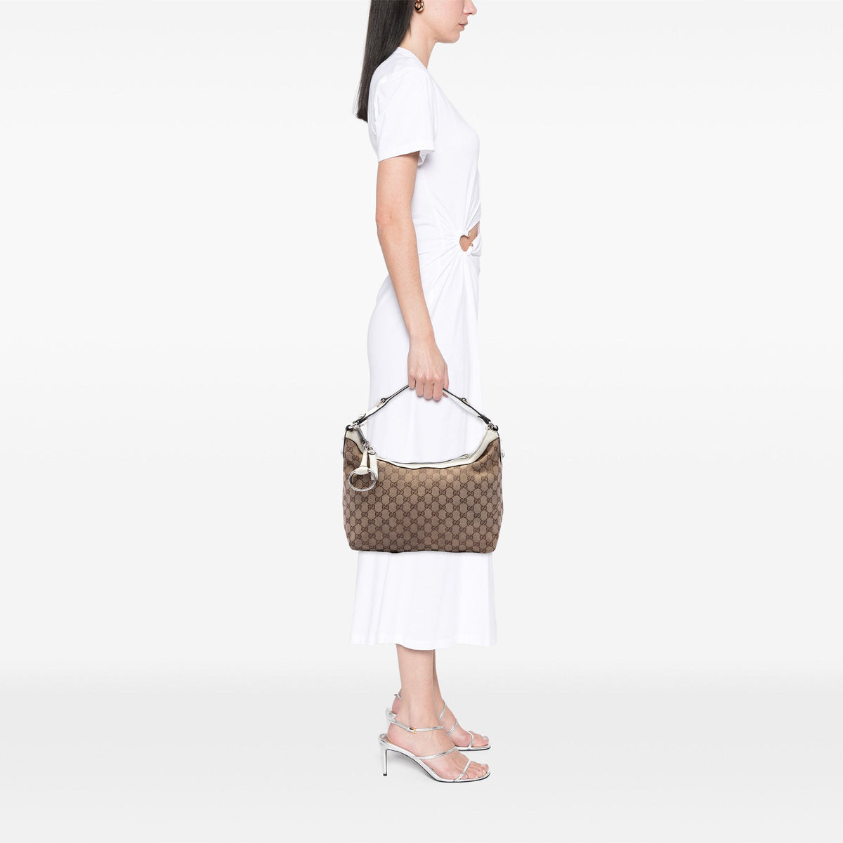 Gucci GG Canvas Icon Bit Satchel