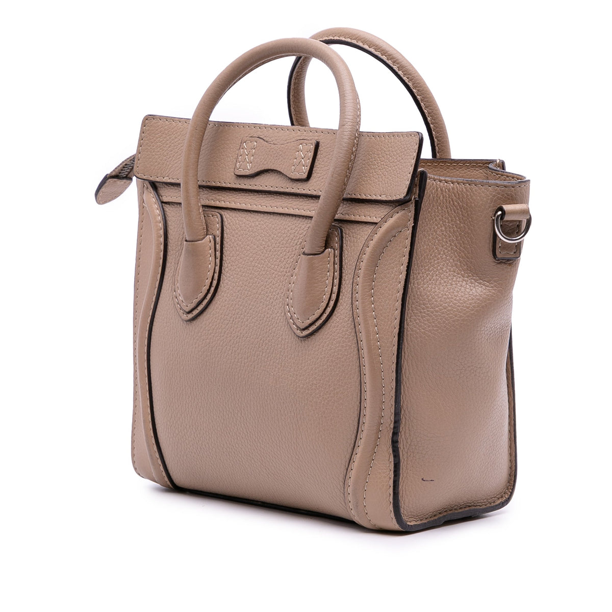 Celine Nano Leather Luggage Tote