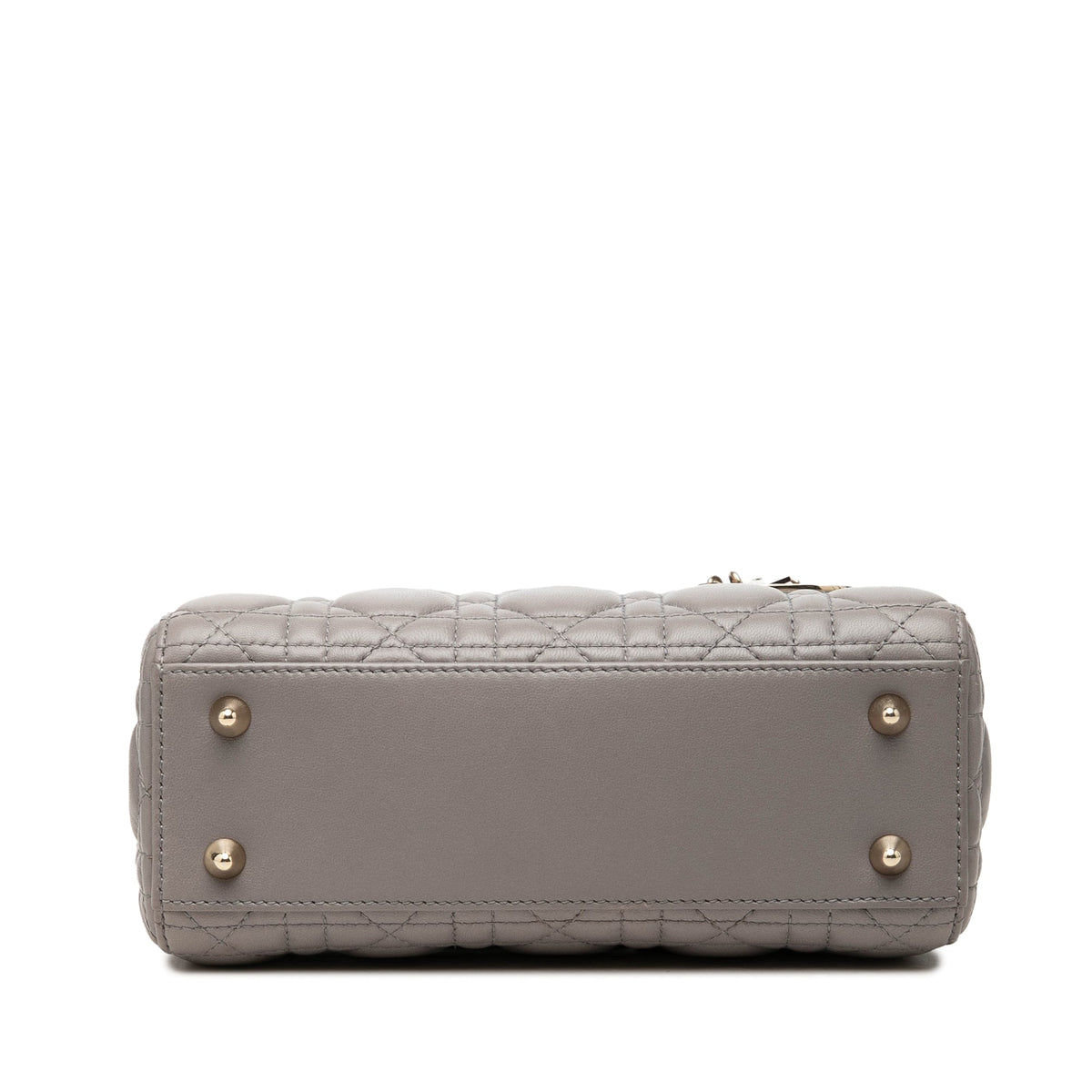 Dior Small Lambskin Cannage MyABCDior Lady Dior — Brown