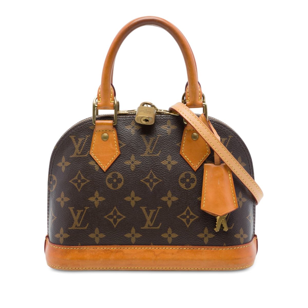 Louis Vuitton Monogram Alma BB — Brown
