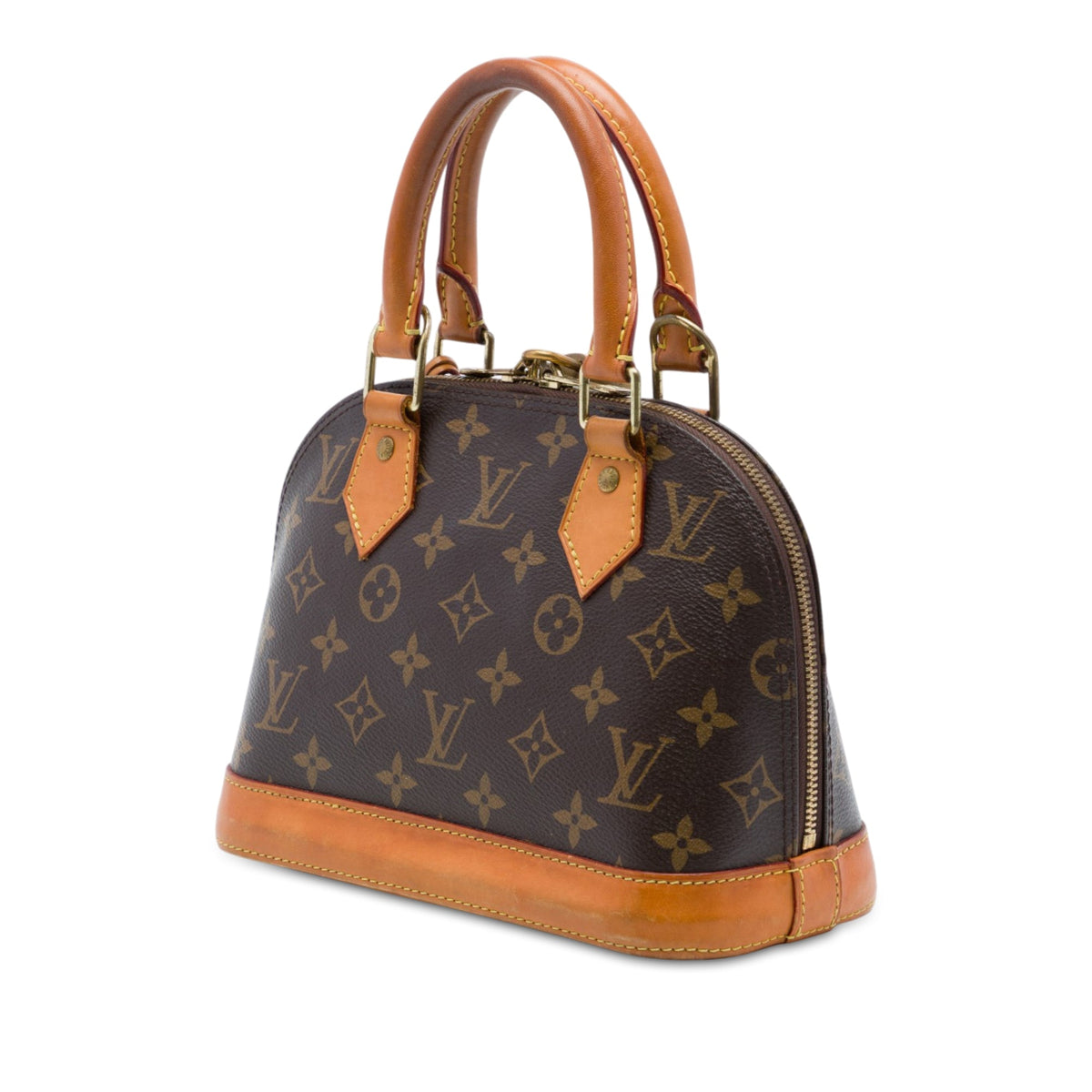 Louis Vuitton Monogram Alma BB — Brown