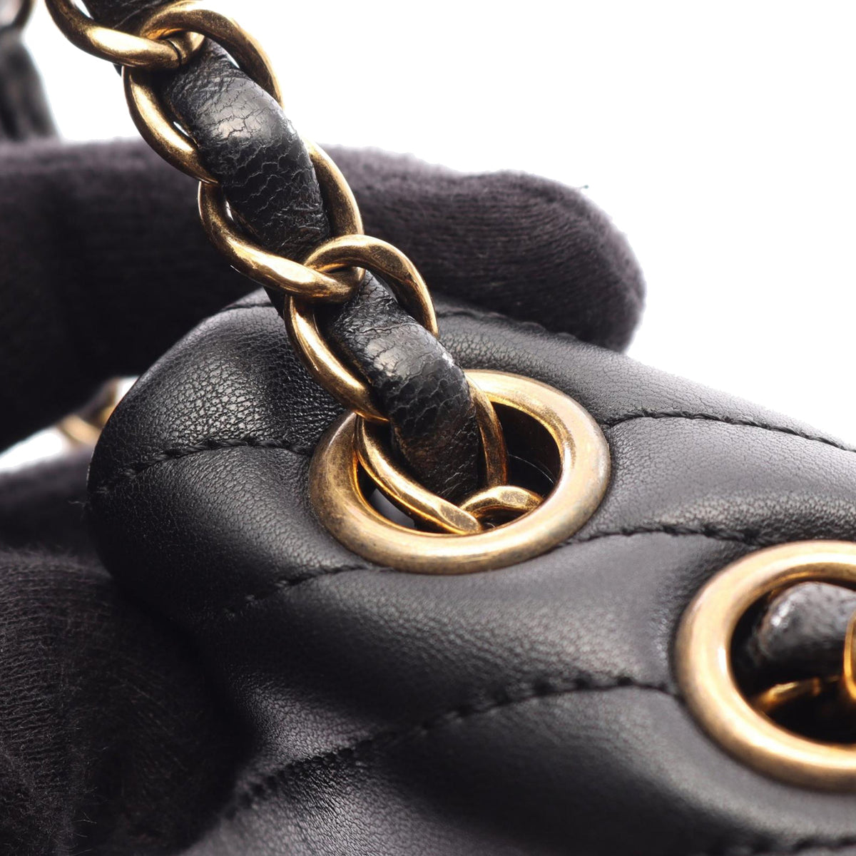 Chanel Quilted Lambskin Pagoda Flap