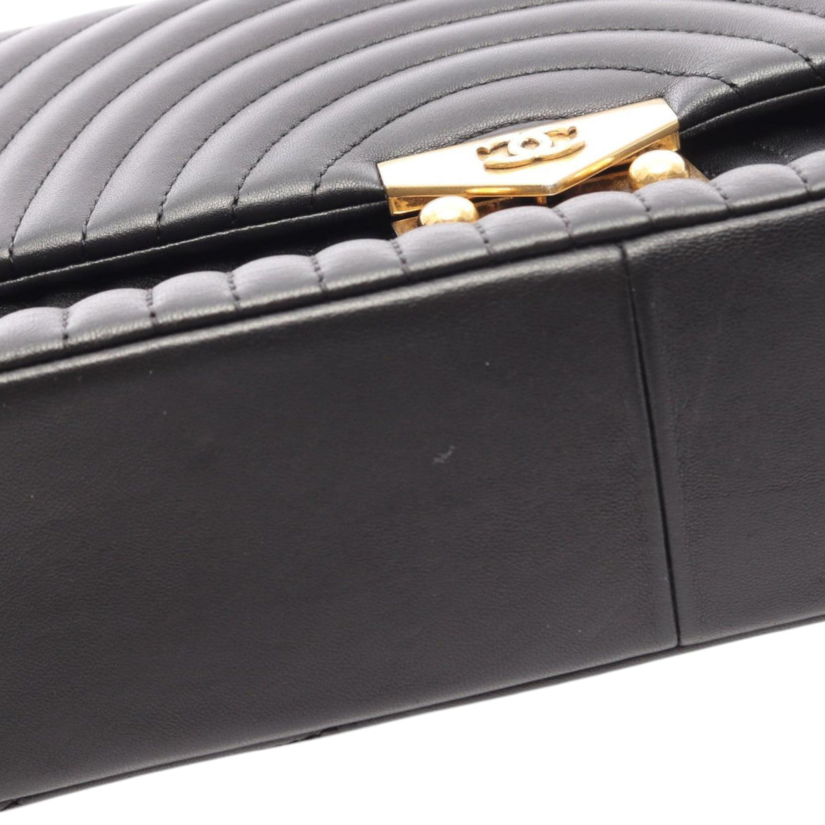 Chanel Quilted Lambskin Pagoda Flap
