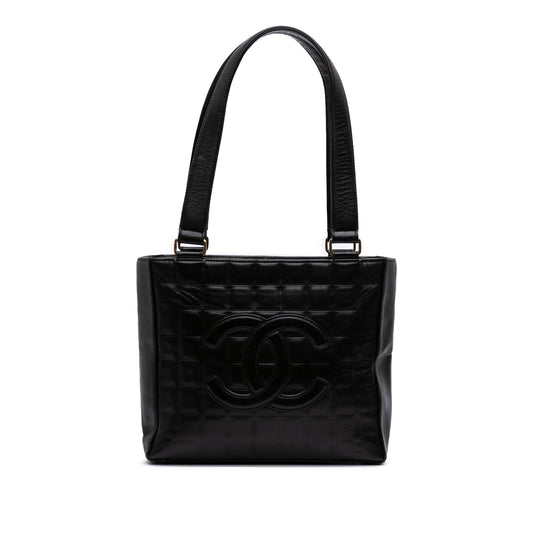 Chanel CC Choco Bar Lambskin Tote