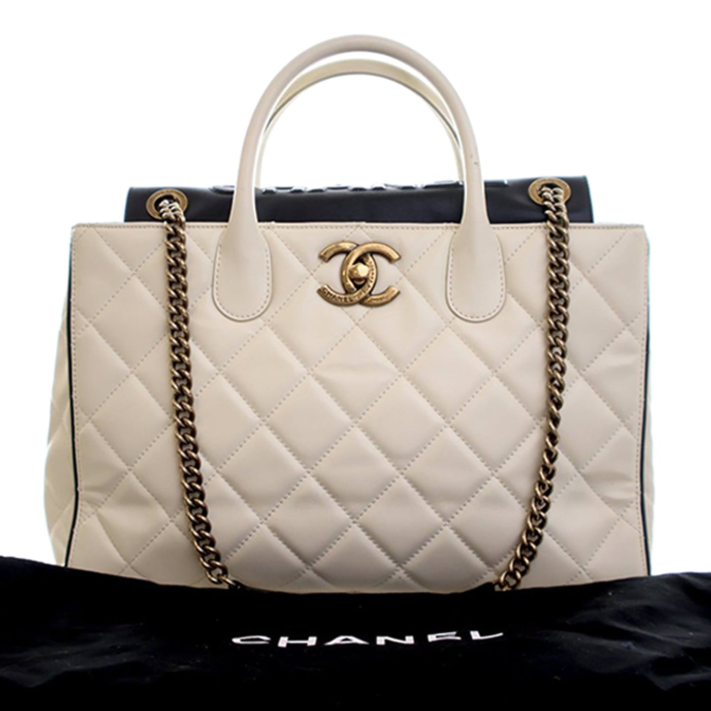 Chanel CC Quilted Calfskin Portobello Tote