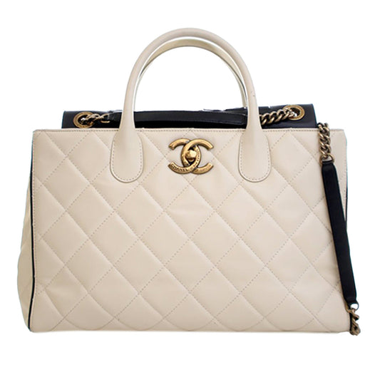Chanel CC Quilted Calfskin Portobello Tote