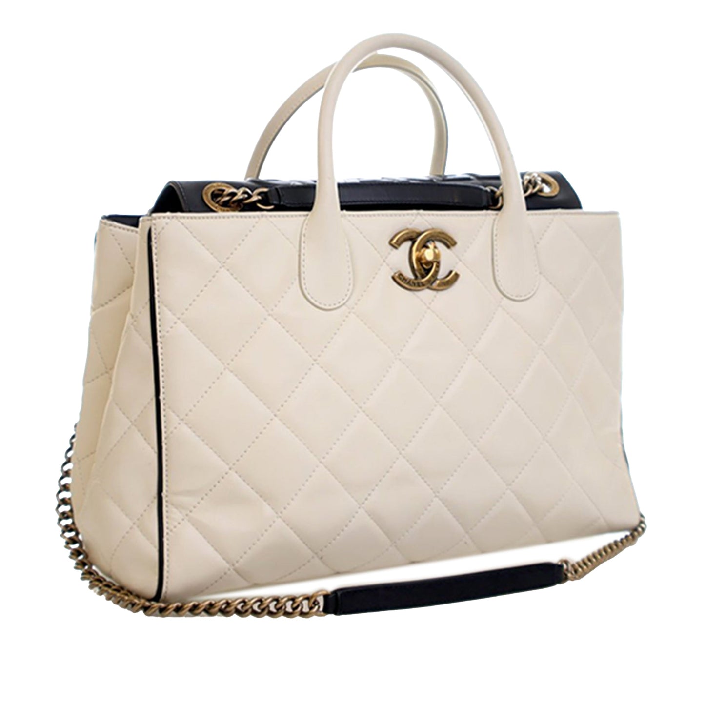 Chanel CC Quilted Calfskin Portobello Tote