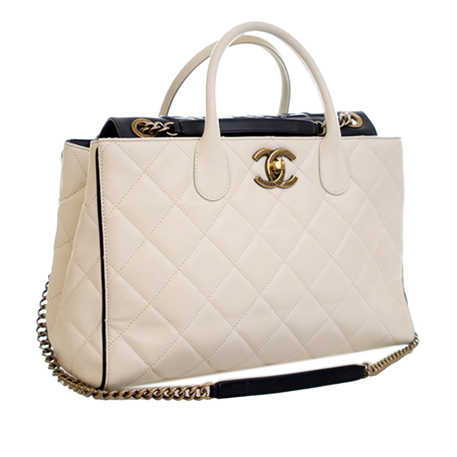 Chanel CC Quilted Calfskin Portobello Tote